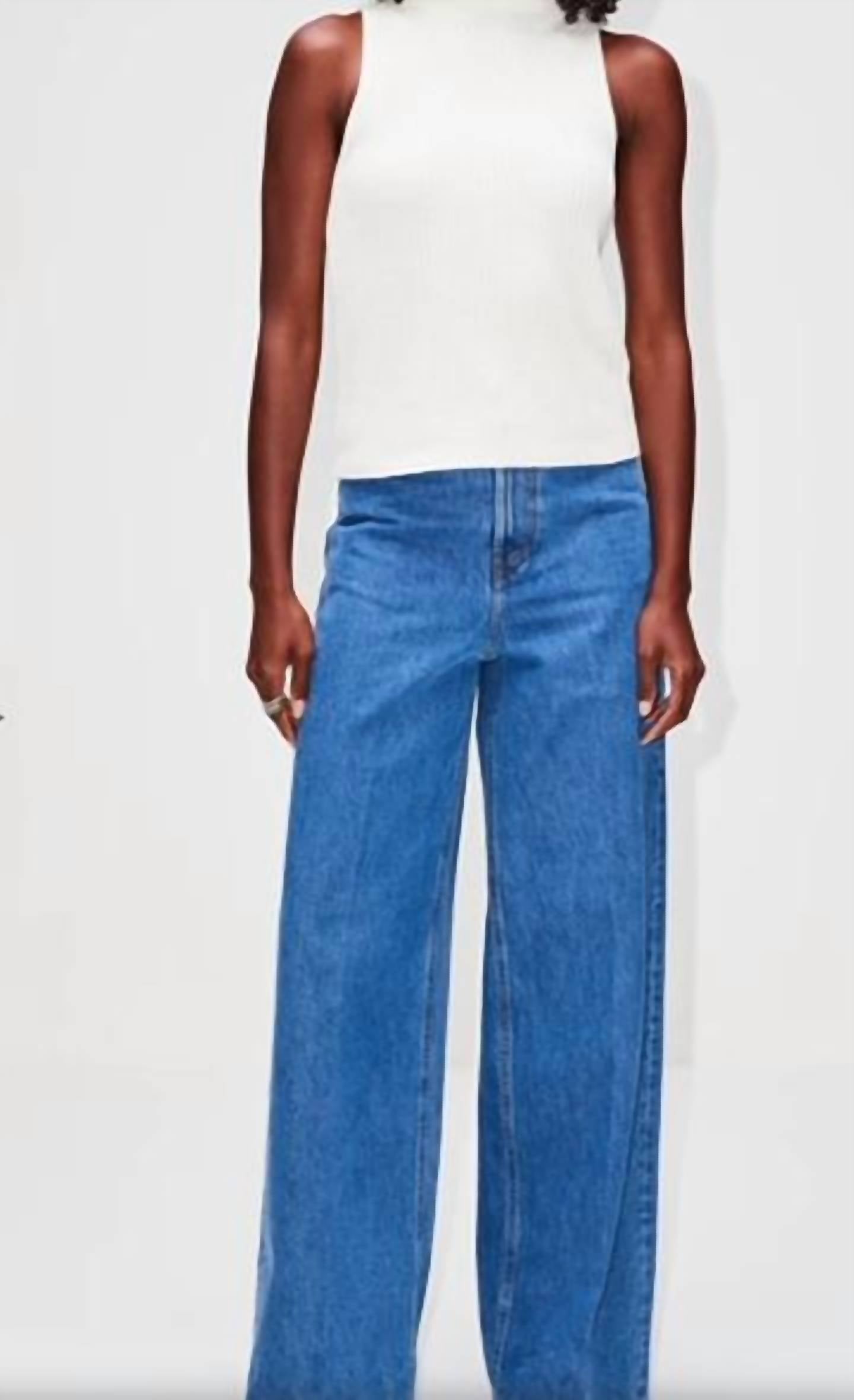 Nili Lotan - Inara Cotton Sleeveless Turtleneck Top