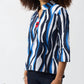 Joseph Ribkoff - Vanilla multi print top
