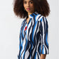 Joseph Ribkoff - Vanilla multi print top