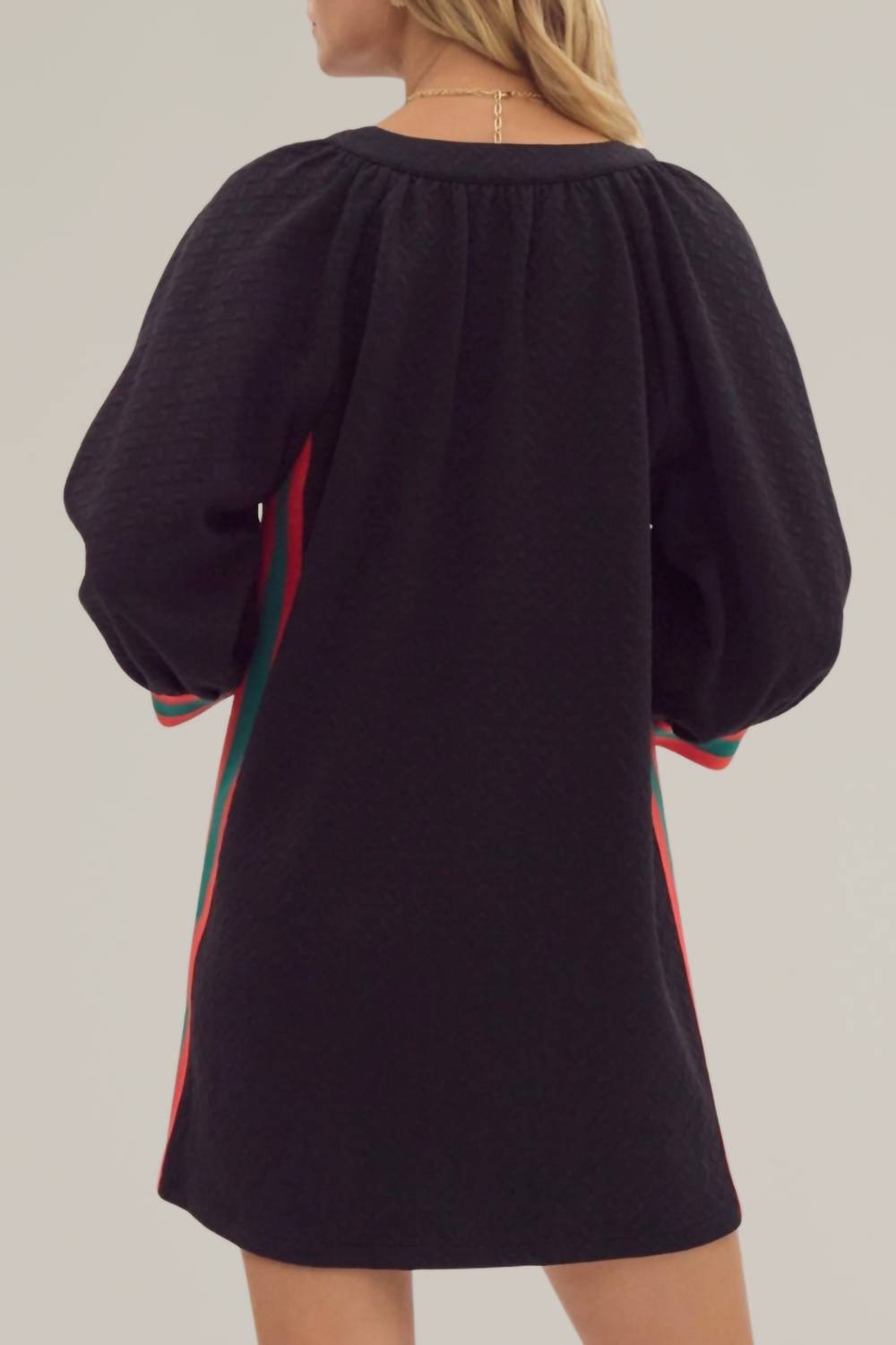 Entro - Side Striped Pullover Dress