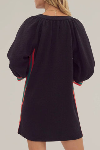 Entro - Side Striped Pullover Dress