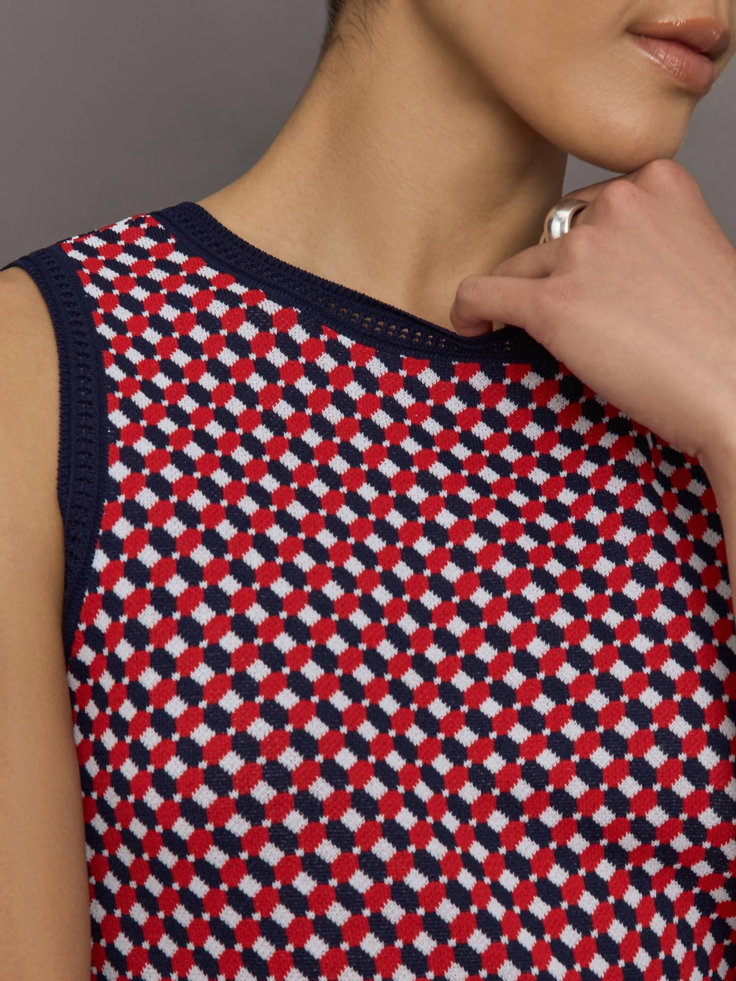 525 America - Cher Jacquard Tank
