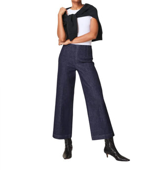 Spanx - Zero Waistband Crop Wide Leg Jeans