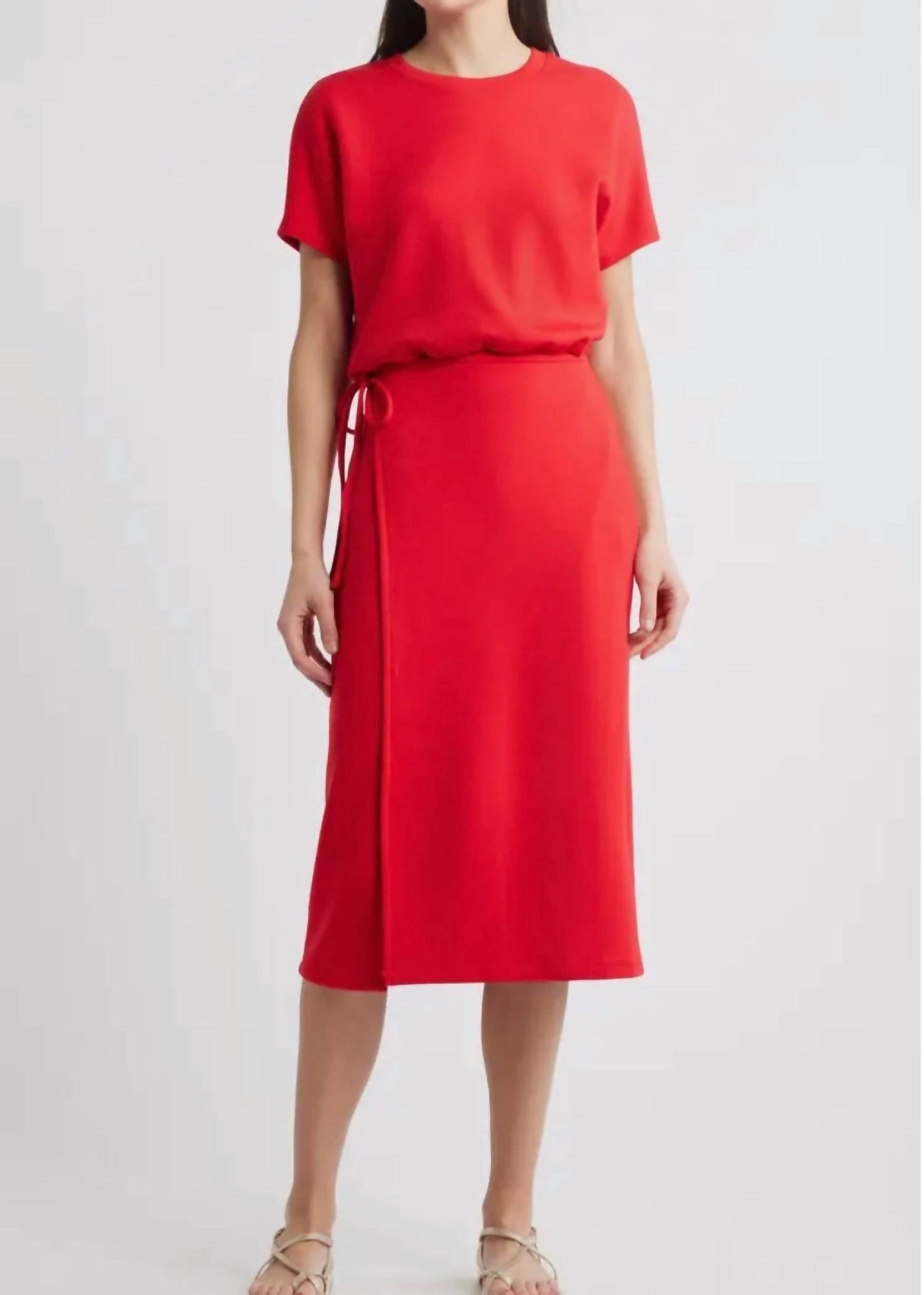 Spanx - Airessentials Tie Waist Midi Dress