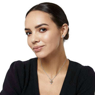 Brighton - Women's Meridian Two Tone Mini Cross Necklace