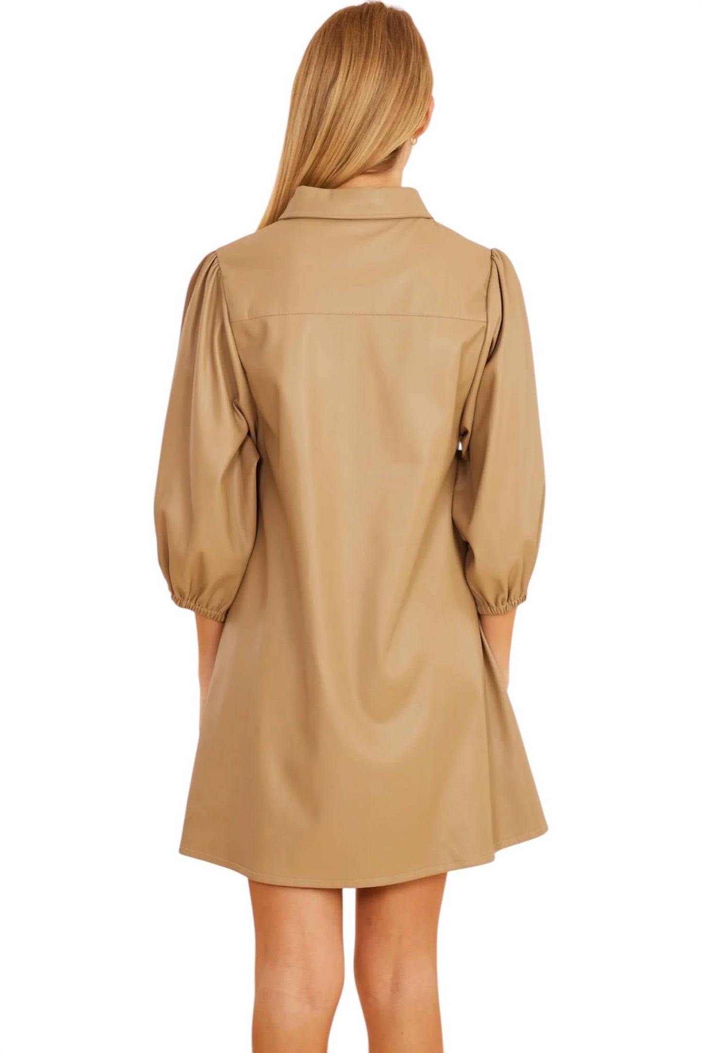 Dolce Cabo - Vegan Leather Tunic Dress