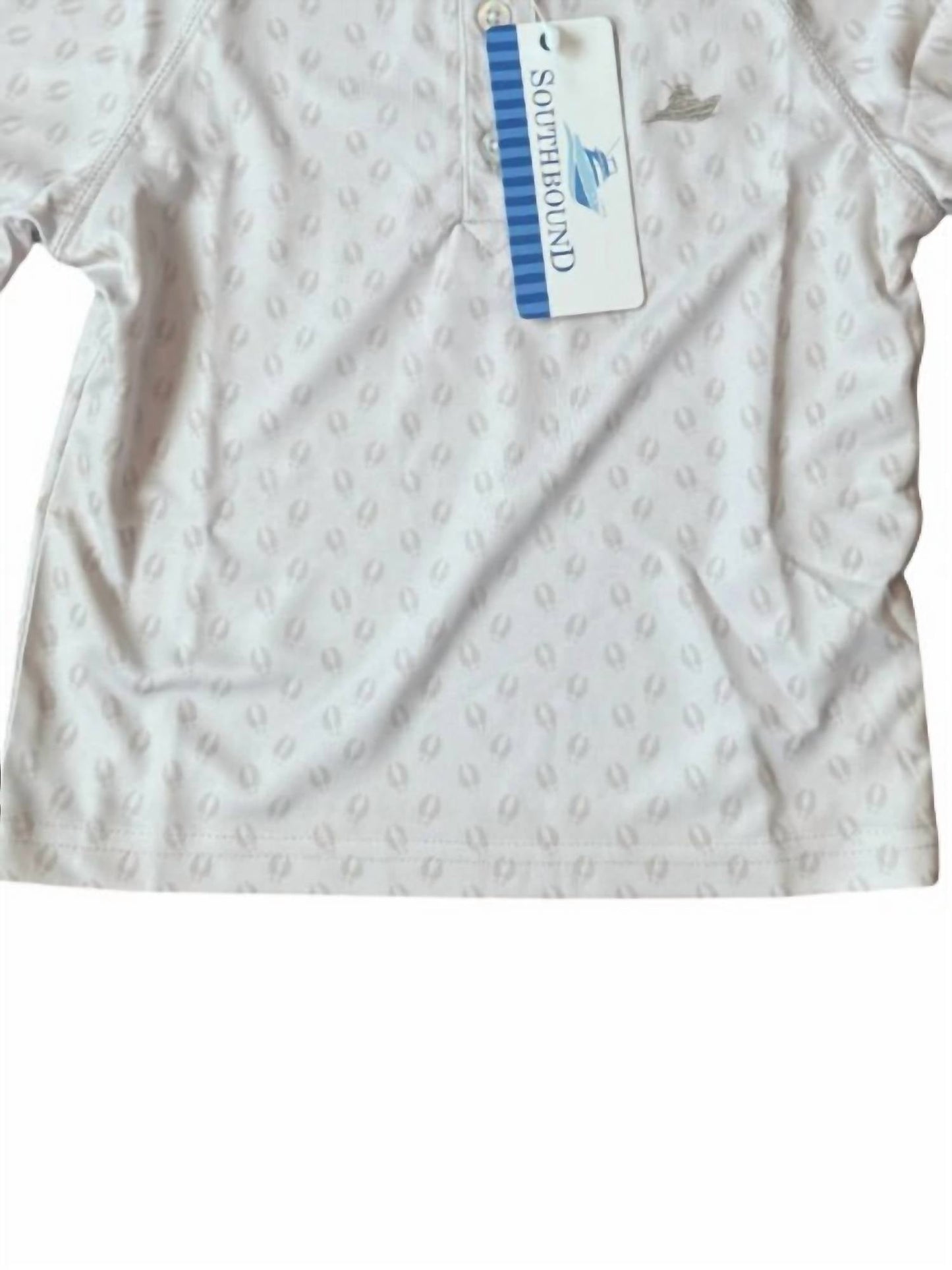 Southbound - Boy, Toddler, & Young Boys Deer Paw Print Polo