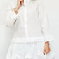 2.7 August Apparel - English Factory Layered Shirt Dress