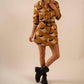 Care Tucker - Preslie Poplin Shirt Dress - All Over Wild Horses Pattern