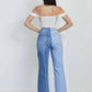 Vibrant M.I.U - Two Faces Wide Leg Jeans