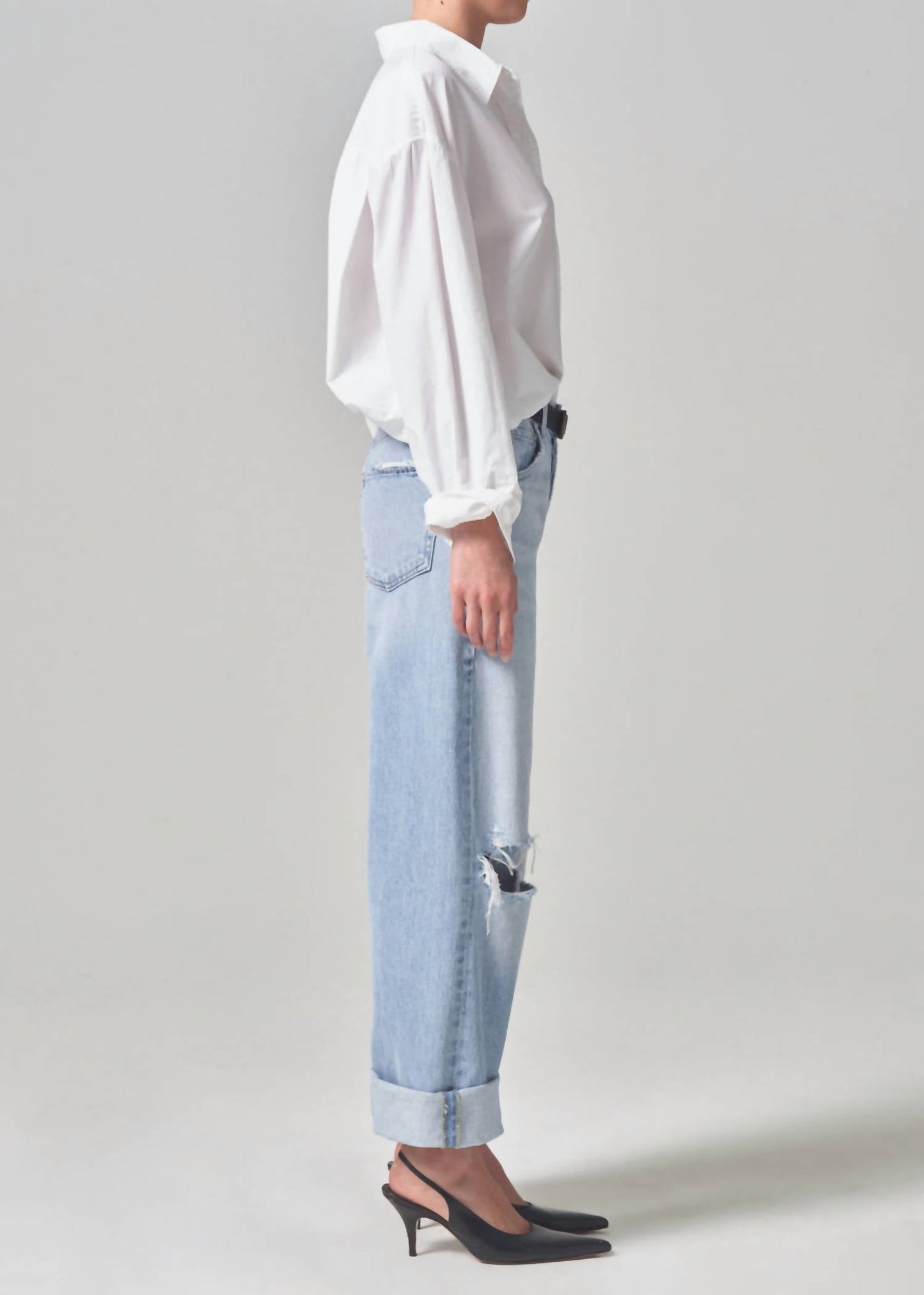 Citizens Of Humanity - Ayla Baggy Cuffed Crop Jeans