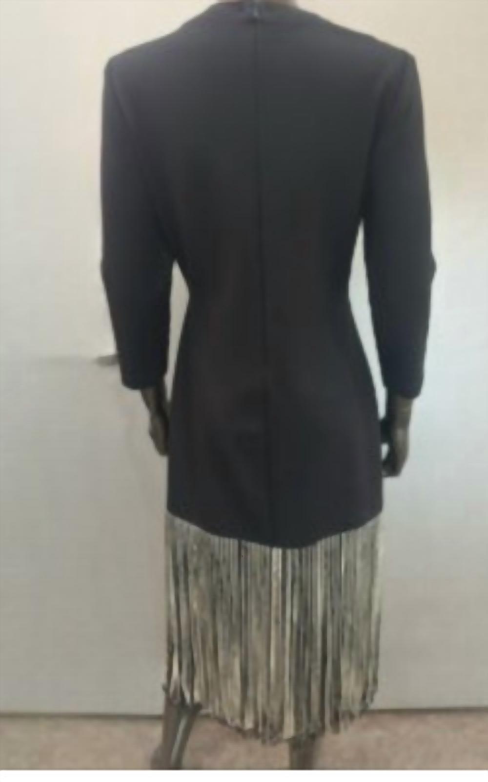 Carla Ruiz - Women's Bottom Fringes Dress