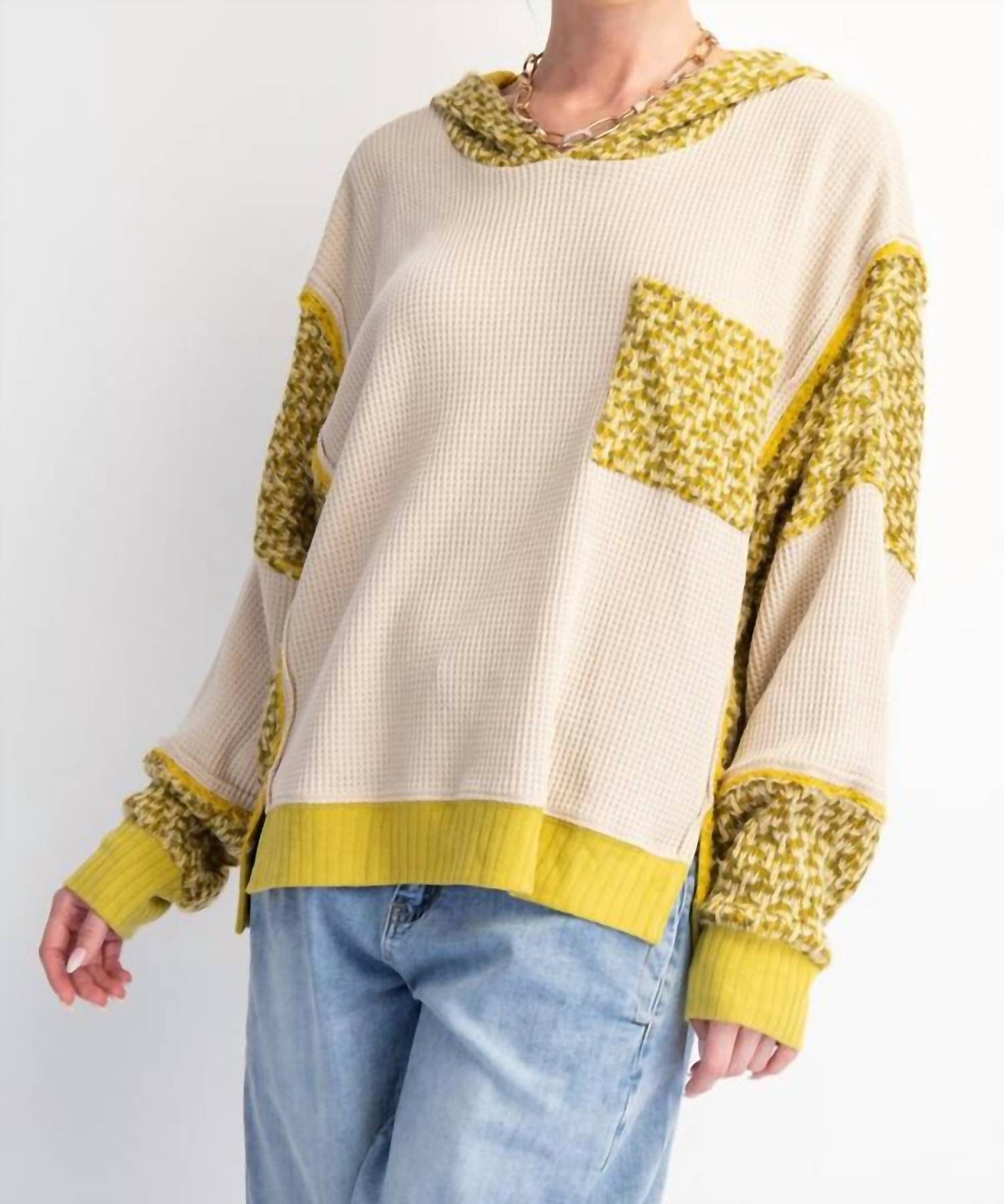 Easel - Thermal Pullover Hoodie
