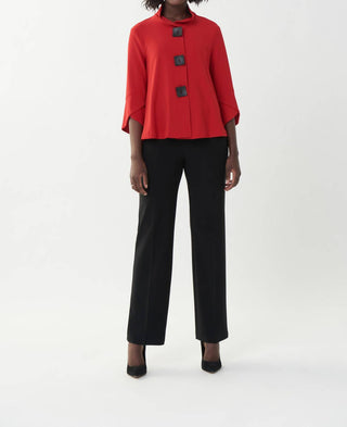 Joseph Ribkoff - Flare High Waisted Trousers