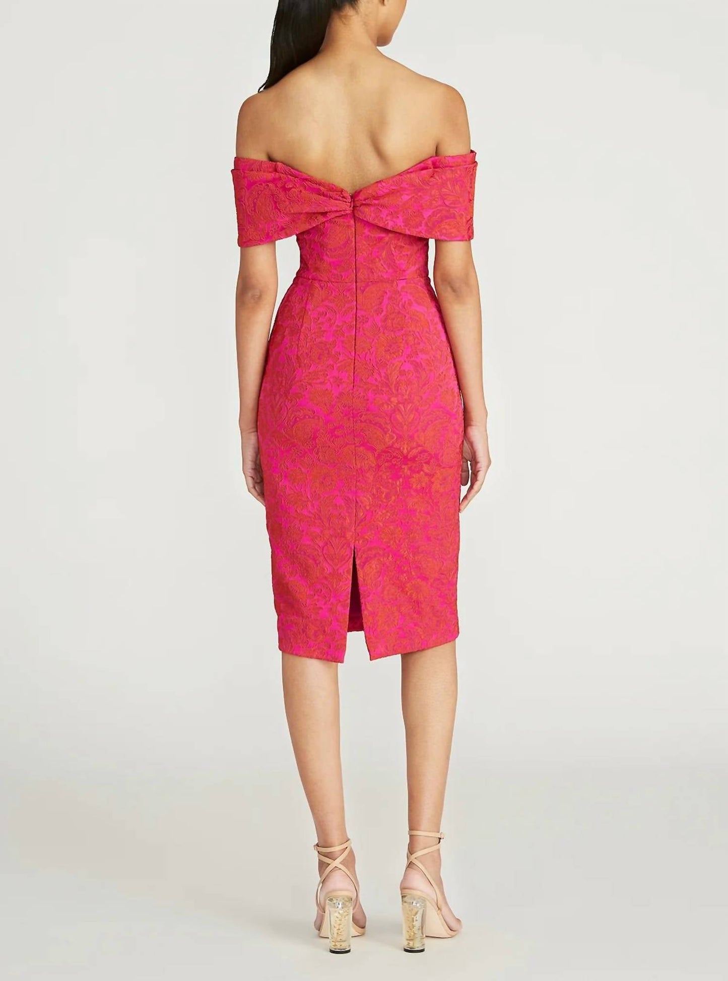 Theia - Eveline Off Shoulder Dress