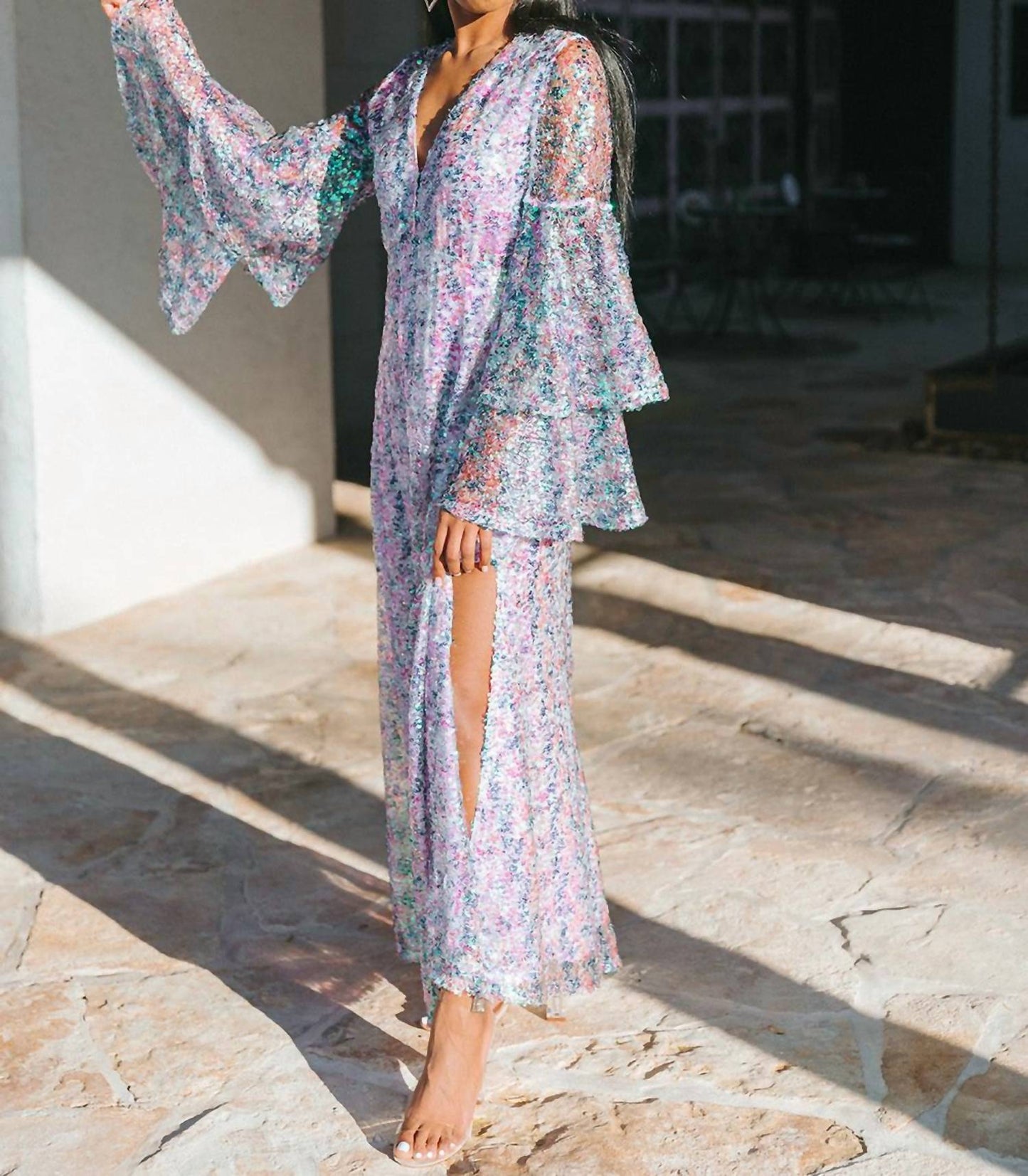 Buddylove - COLETTE LONG SLEEVE MAXI DRESS
