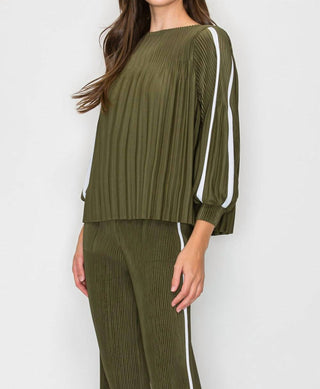 Joh - Jaline Pleated Top