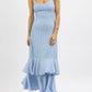 One & Only - Solar Tie Strap Maxi Dress