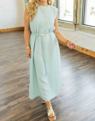 Entro - Macy Belted Midi Dress