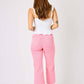 Judy Blue - Tummy Control Wide Leg Crop Denim Jeans