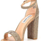 Steve Madden - Women's Carrson Ankle Strap Open Toe Block Heeled Dress Sandals