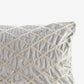 Oblong Decor Pillow Silver 22x15'