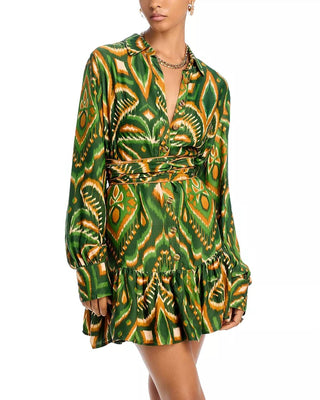 Farm Rio - Pineapple Ikat Mini Dress