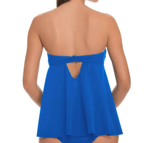 Profile By Gottex - D-Cup Bandeau Fly Away Tankini Top