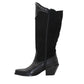 Volatile - Women's Palomino Leather Stud And Fringe Boots