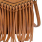Ampere Creations - Women's Scarlet Fringe Phonecase Crossbody Bag
