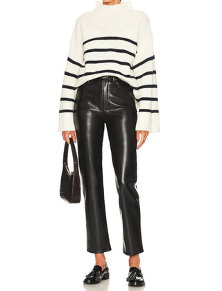 Agolde - Recycled Leather 90's Pinch Waist Pants