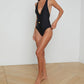 L'Agence - Lisa Plunge One-piece Swimsuit