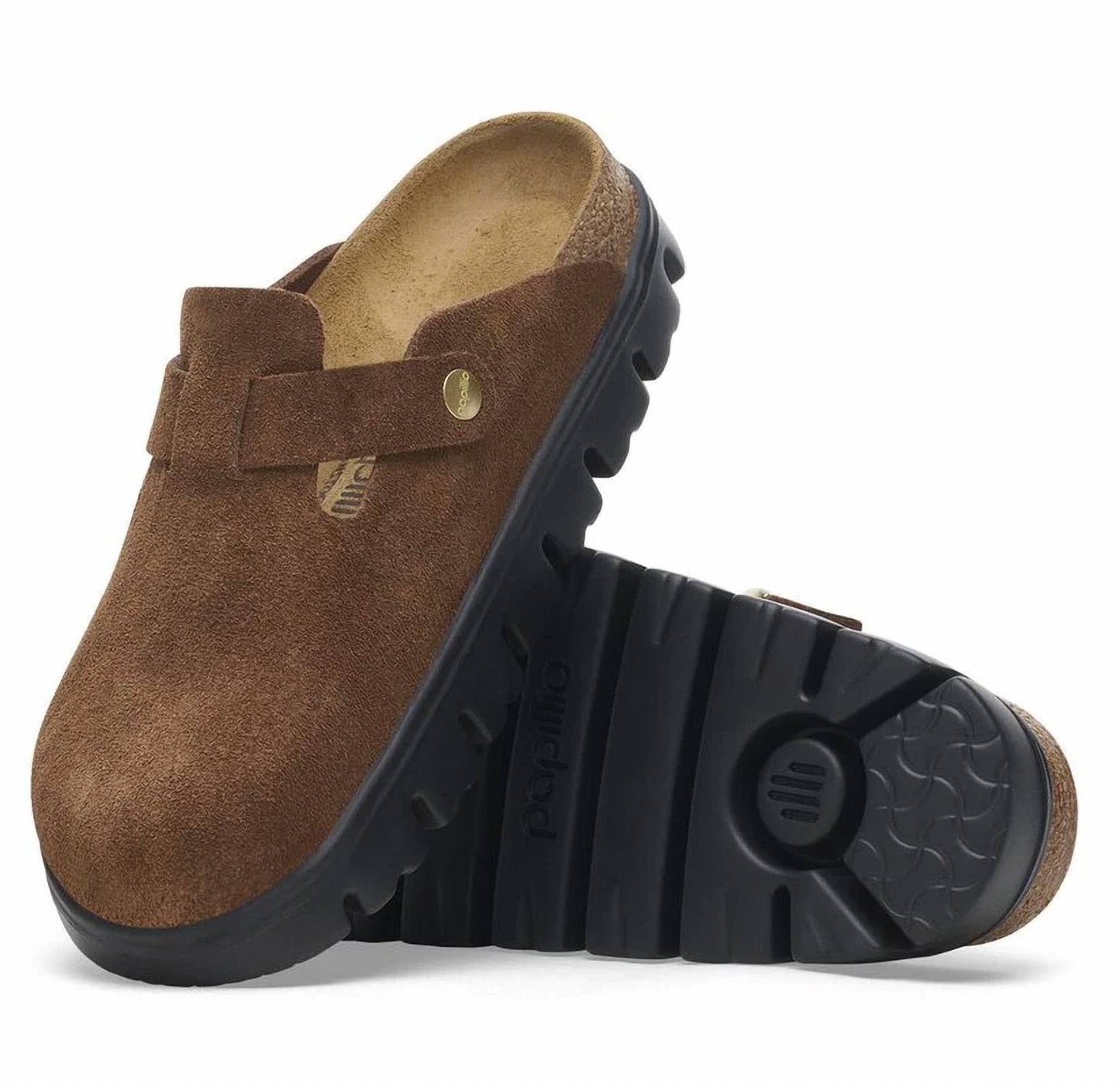 Birkenstock - Unisex Papillio Boston Chunky Suede Shoe - Narrow