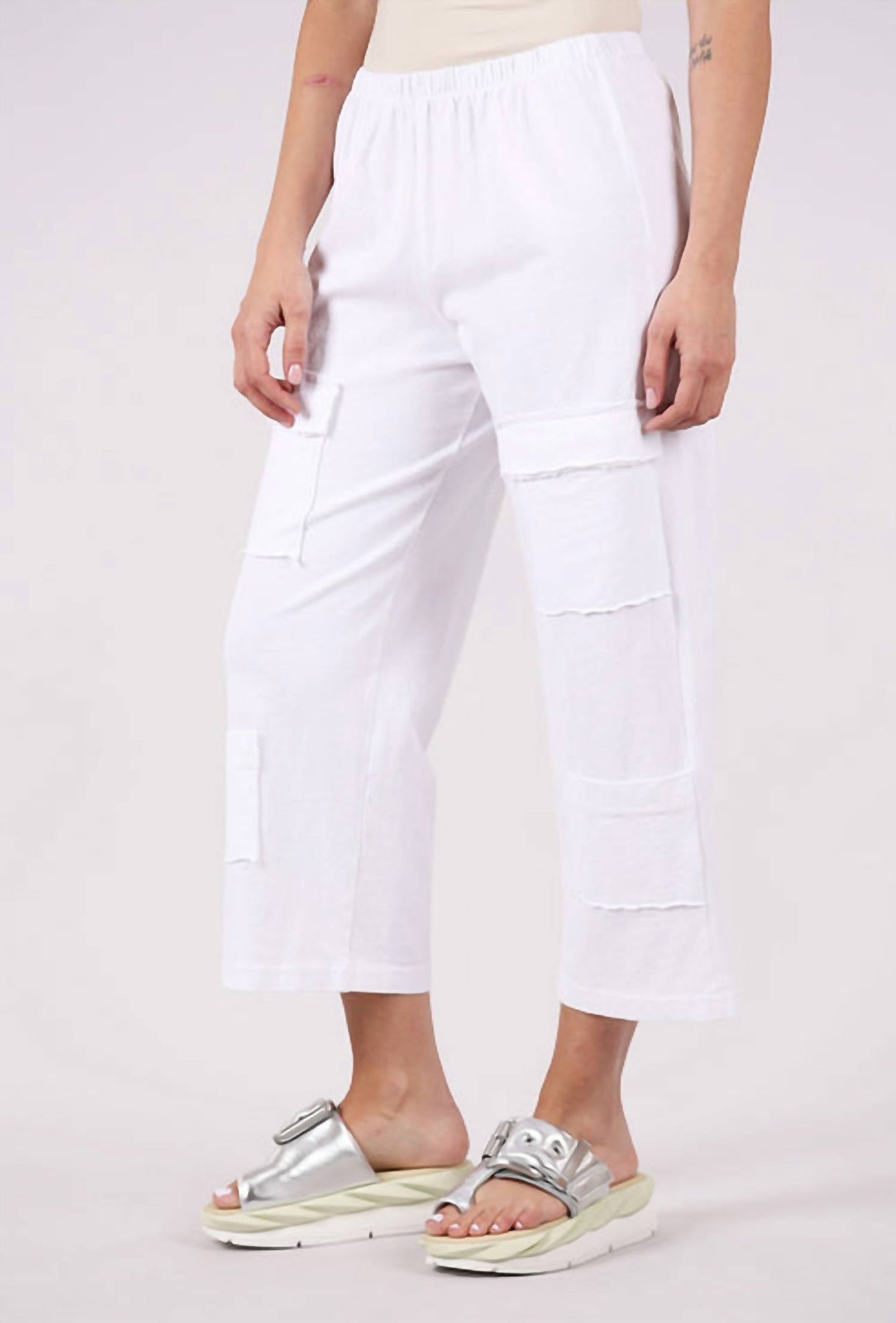 Fenini - Multi Pocket Crop Pant - Plus
