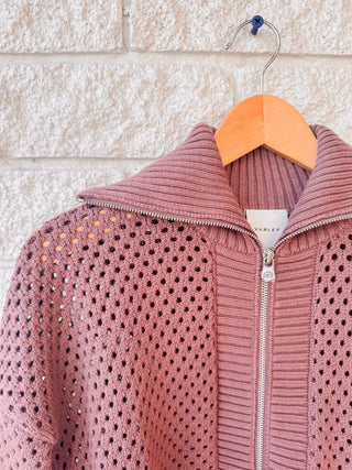 Varley - Finn Longline Knit Jacket