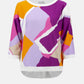 Joseph Ribkoff - Knit Abstract Print Pullover Sweater