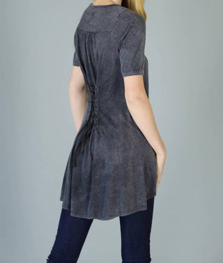 Tough Luv - Corset Back Cotton Jersey