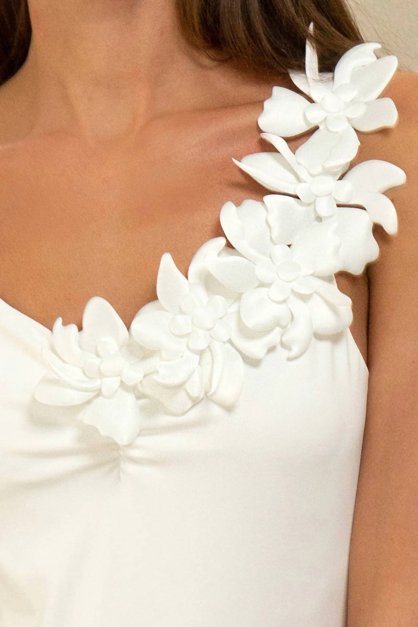 Adelyn Rae - Justine Floral Applique Bodysuit