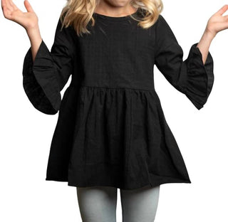 Adorable Sweetness - Ruffle Long Sleeve with Buttons
