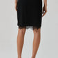 Astr - Itzayana Lace Trim Pencil Mini Skirt