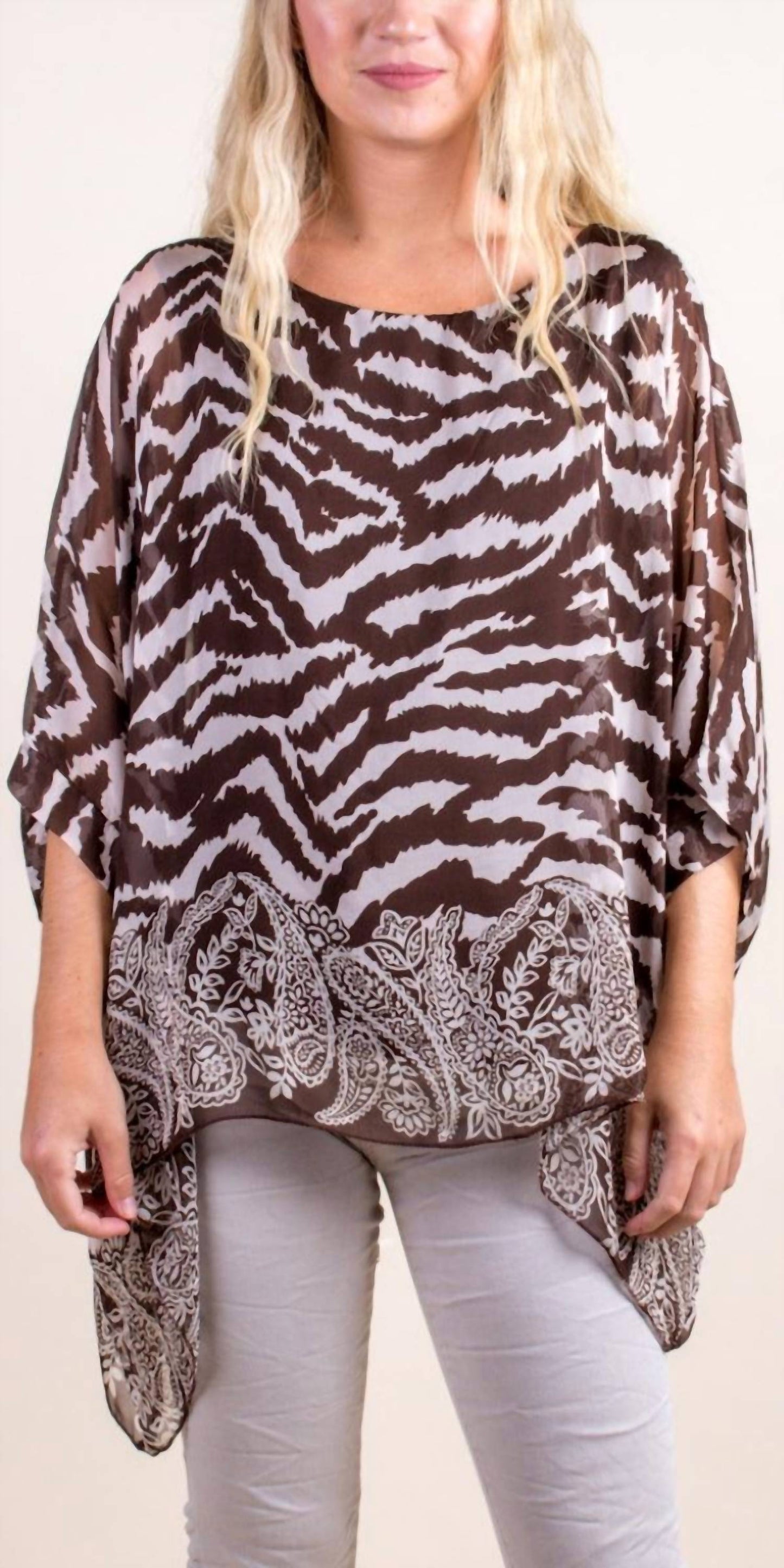 Gigi Moda - Seta Unica Kaftan Top