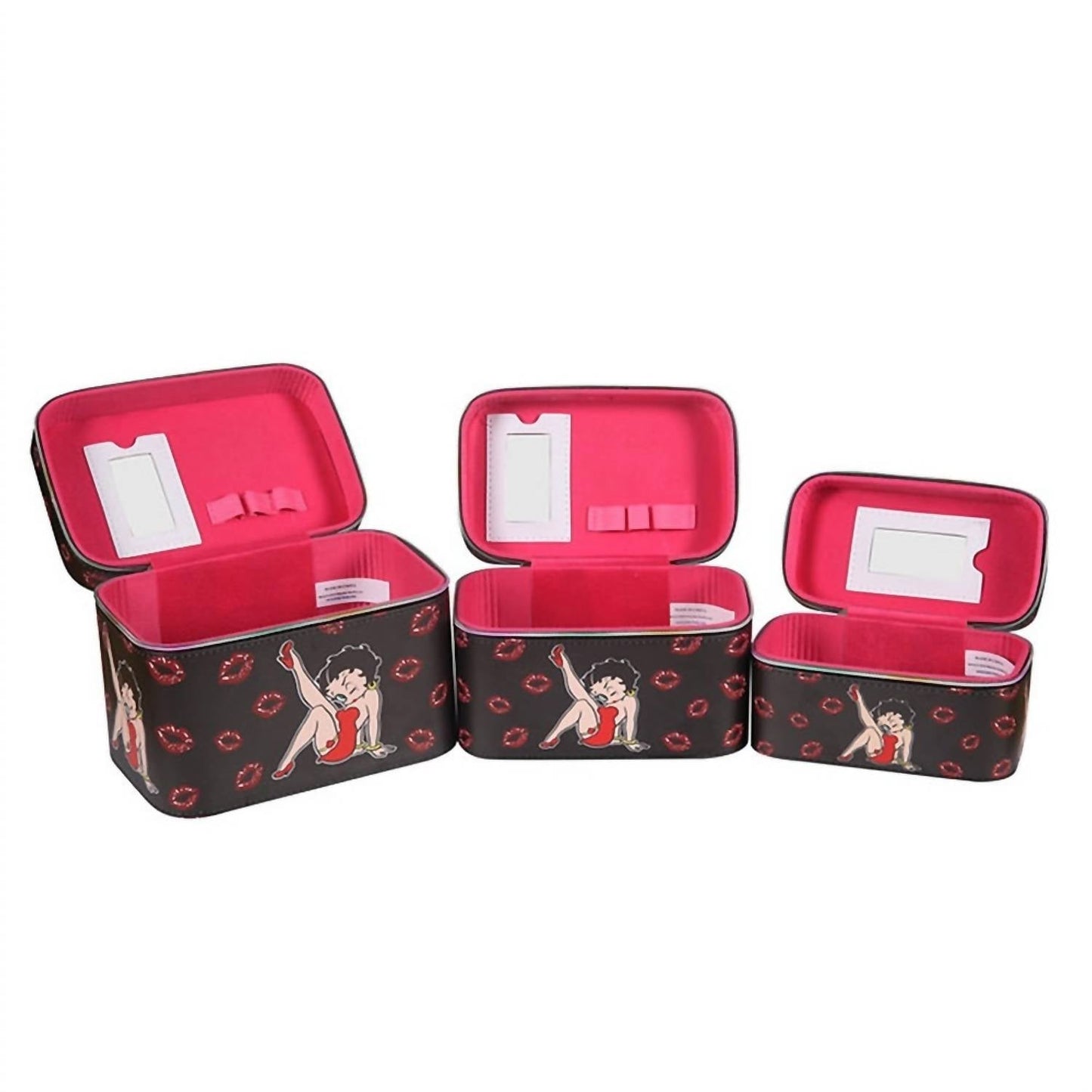 Betty Boop - Women's Cosmetic Bag Set