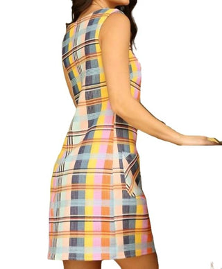 Eva Franco - Summer Plaid Shift Dress