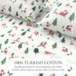 4-Piece Turkish Cotton Christmas Flannel Sheet - Whittaker Collection