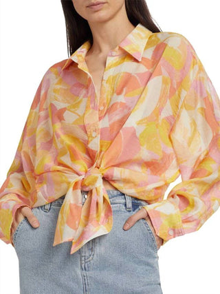 Generation Love - Benson Abstract Button-front Shirt