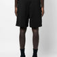 Moncler - Men's Logo Trim Elastic Waist Cotton Bermuda Sweat Shorts