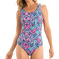 Dolfin - Chlorine Resistant Scoop Back One Piece Swimsuit