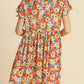 Umgee - Floral Babydoll Dress