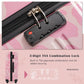 Hardshell Luggage Sets 3-Pcs Spinner Suitcase with TSA Lock