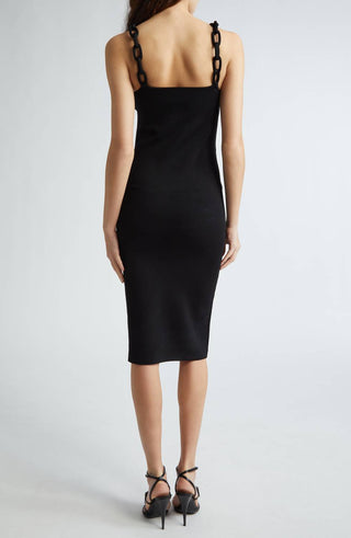 Alice + Olivia - Alina Braid Strap Bodycon Midi Dress